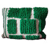 Moroccan Beni Ouarain Rug Pillow / Cushion - Al Khadra - Green
