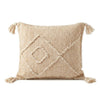 Moroccan Zanafi Rug Pillow / Cushion - Beige - by Itto 003