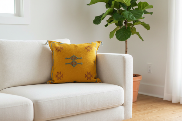 Sabra Silk Cushion - Version A