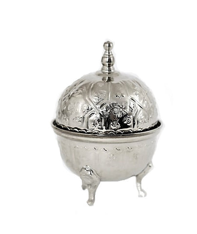 Moroccan Silver Sugar Bowl - Prestige