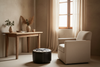 Tile Ottoman B&W — Wabi-Sabi Office