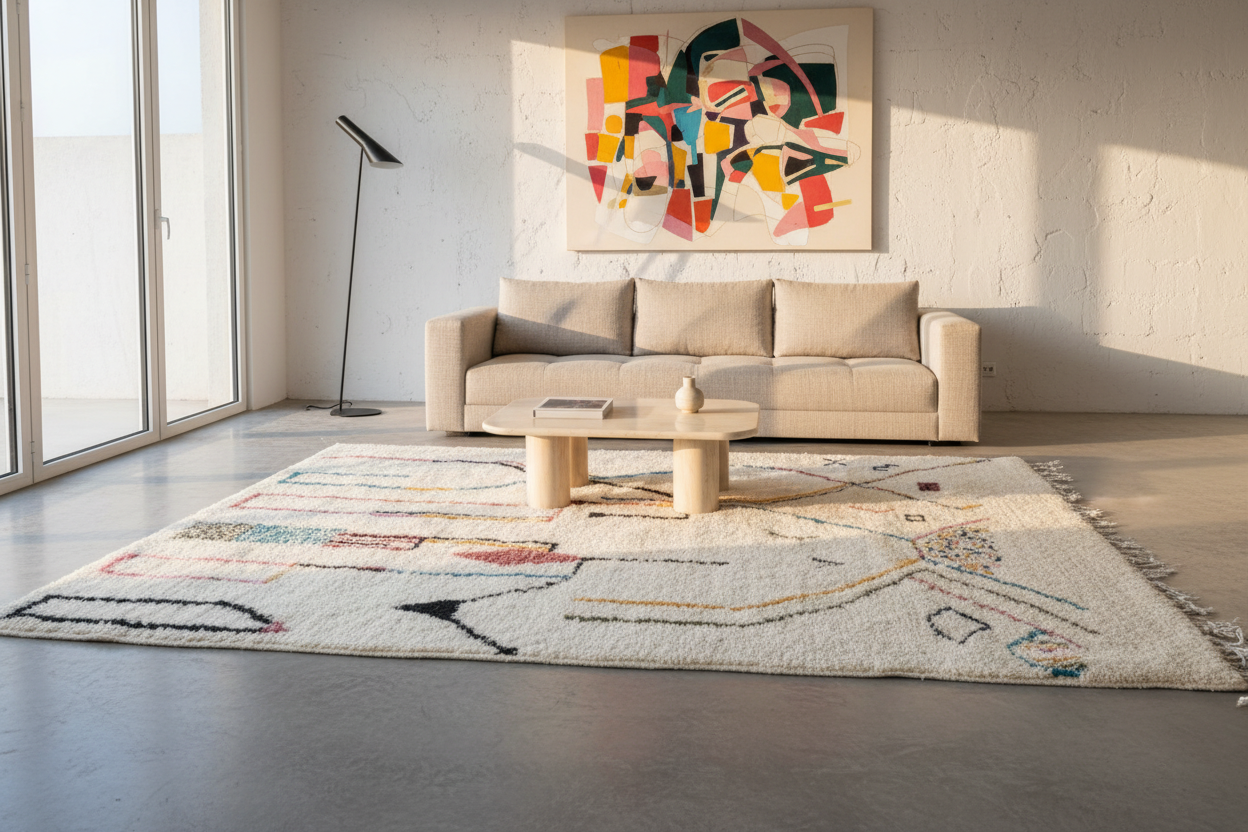 A Drawing Made in Wool