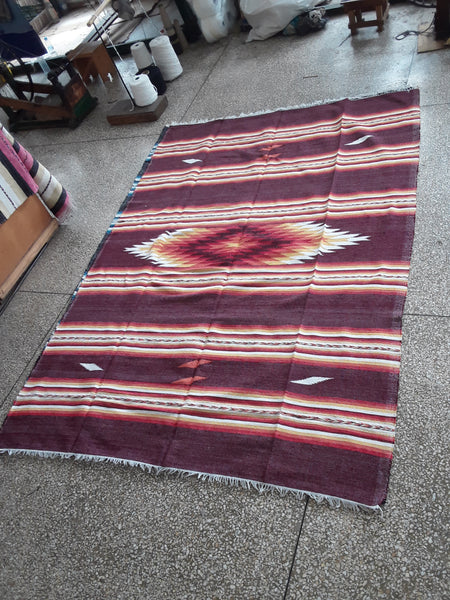 Moroccan Kilim Blanket - El Hamra