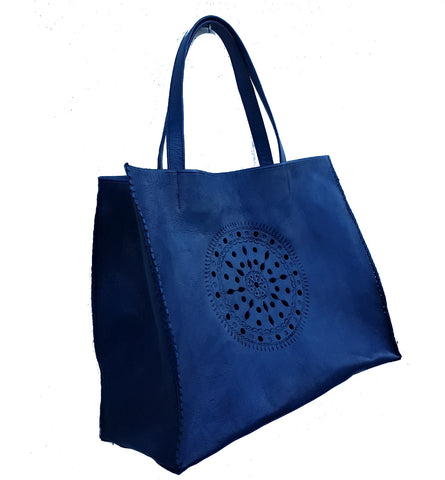 Shopper Bag with Central Medaillon