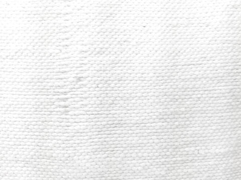 24" x 24" White Pom Pom Euro Sham Pillow Cover