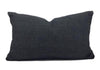 Lumbar Pillow Cover - Black