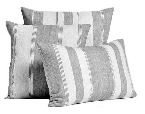 Moroccan Pillow - Set of Three Covers - Saraya - Grey