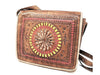 Jeblia Box - Light Brown Leather Bag - Sun