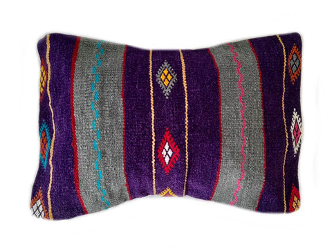 Moroccan Berber Pillow / Cushion Cover - Kilim - Dalia
