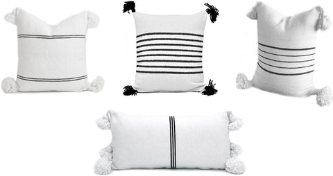 Moroccan Pillows - Set of Four - Combo #1