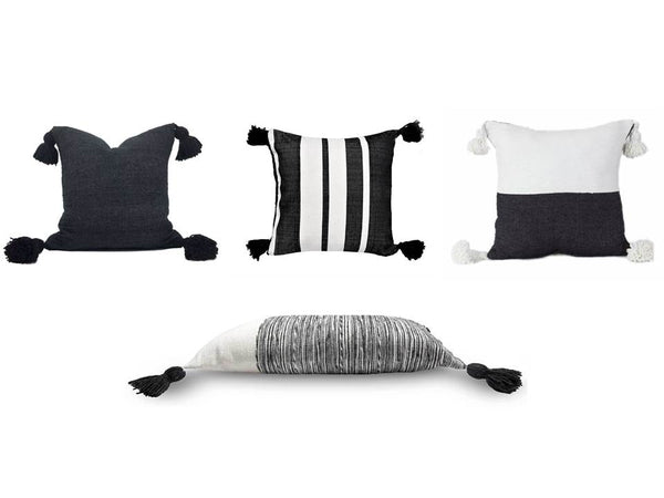 Moroccan Pillows - Set of Four - Combo #2