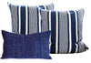 Moroccan Pillow Cover - Set of Three - Mehdia - Blue & White