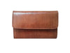 Club Morocco Leather Wallet - Simple - Small - Brown Caramel