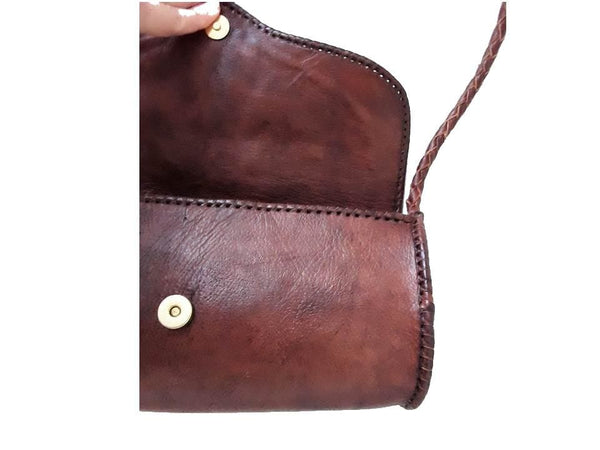 Dorar Handbag - My Flower - Oval Tube - LSSAN Shoulder | Moroccan Corridor®