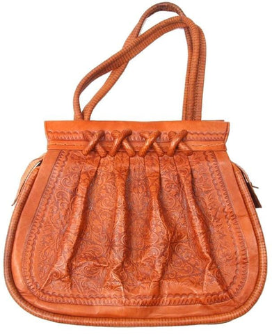 Heritage Handbag - Femme Chic - Orange - Moroccan Corridor