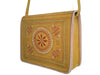 Jeblia Box - Yellow Leather Bag - Sun - Profile | Moroccan Corridor