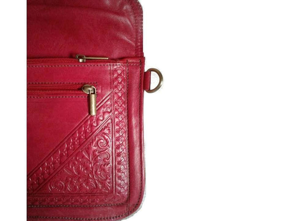 Kharrazine Shoulder Bag - Red - Kharrazine Shoulder Bag | Moroccan Corridor