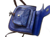 LSSAN Handbag - Dark Blue - Palm - Shoulder | Moroccan Corridor®