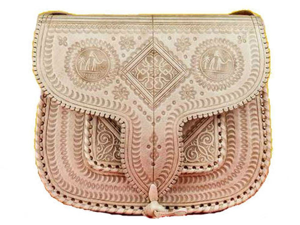 Lssan Handbag - Large Size - Natural - Lssan Shoulder | Moroccan Corridor