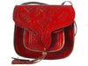 Leather Bag - Red - LSSAN Collection by Moroccan Corridor
