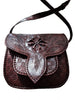 LSSAN Leather Handbag - Brown Star - Shoulder | Moroccan Corridor®
