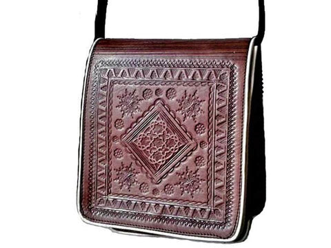 LSSAN Messenger Bag - Camel - Brown - Bags | Moroccan Corridor®