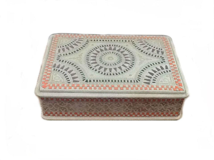 Moon Leather Box - Boxes | Moroccan Corridor