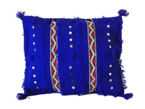 Moroccan Handira Pillow / Cushion Cover - Zoubaida