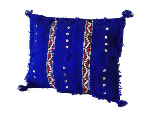 Moroccan Handira Pillow / Cushion Cover - Zoubaida