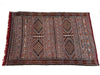 Moroccan Kilim Carpet / Rug - Deep Red - Atlas - Moroccan Corridor