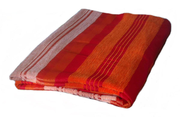 Orange Blanket - Blanket Chefchaouen Blankets | Moroccan Corridor