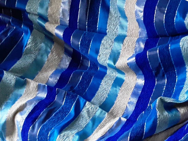 Rainbow Blanket - Blue Tones - Moroccan Corridor