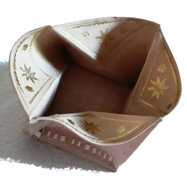 Rbati Leather Coin Wallet - Mini - Moroccan Corridor