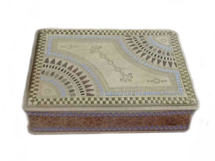 Sahm Leather Box - Boxes | Moroccan Corridor
