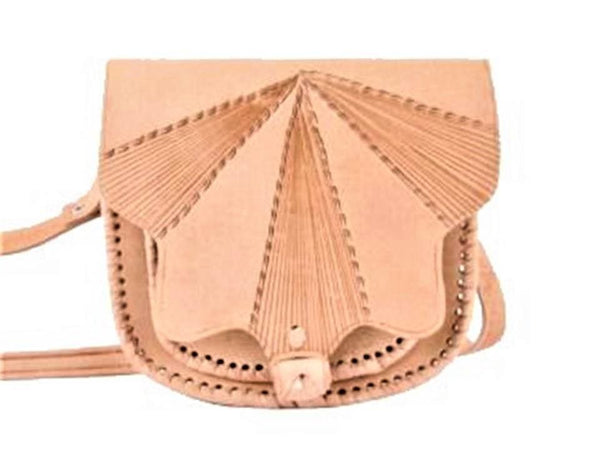 Scalloped Bag - Natural - Small