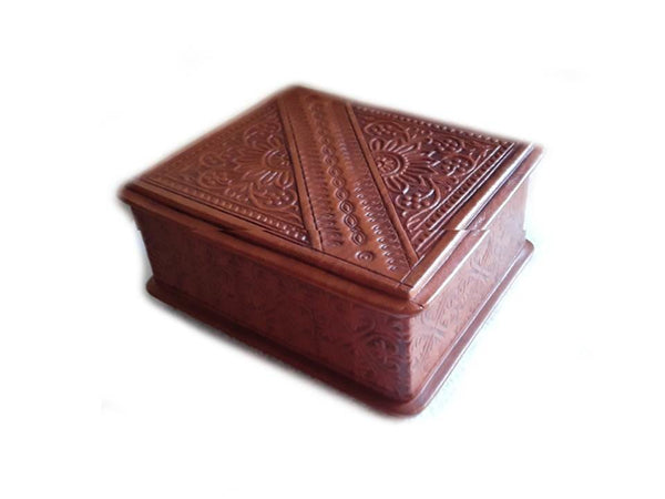 Smaïn Leather Box - Moroccan Corridor