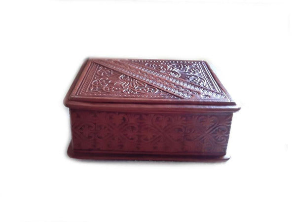 Smaïn Leather Box - Moroccan Corridor