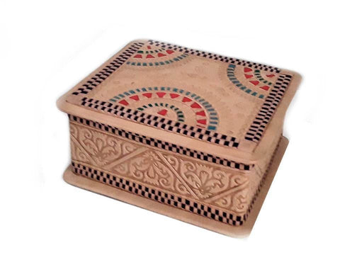 Smain Leather Box - Small - 1006 - Moroccan Corridor