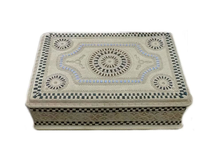 Yakoot Leather Box - Boxes | Moroccan Corridor